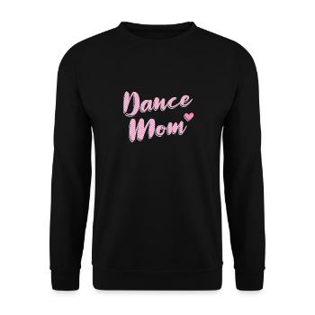 Mom Mutter Dance Mommy - Unisex Sweatshirt - black - Front - Alina (178cm) & Michal (187cm)