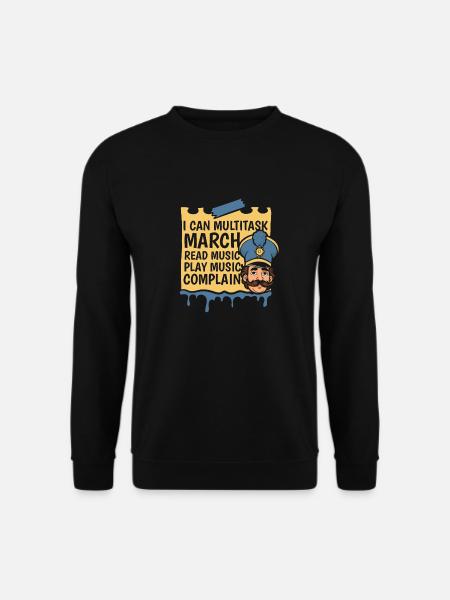 Fanfahrenzug Spielmannszug - Unisex Pullover - Schwarz