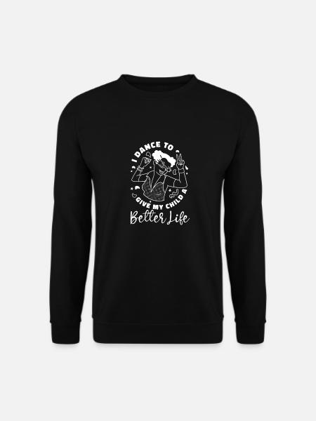 Maman Mère Vie Danse Mère - Sweat-shirt Unisexe - noir