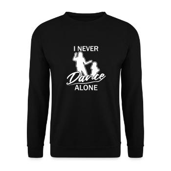 Mom Mutter Mutter Tanz Mutter - Unisex Pullover - Schwarz - Vorne - Alina (178cm) & Michal (187cm)