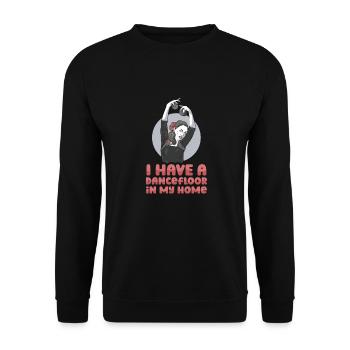 Maman Mère Danse Mère - Sweat-shirt Unisexe - noir - Devant - Alina (178cm) & Michal (187cm)