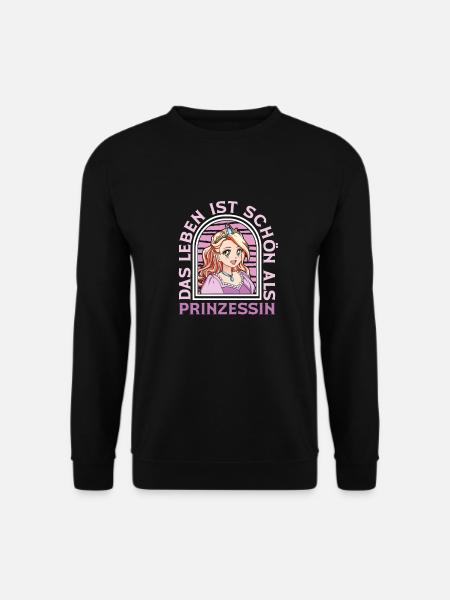 Prinzessin Fun - Unisex Pullover - Schwarz