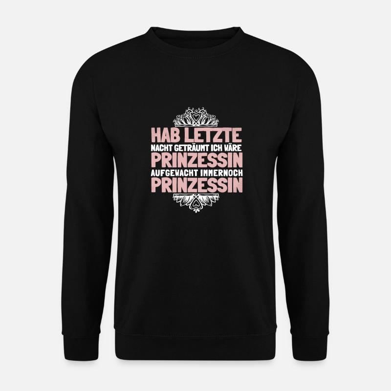 Prinzessin Witzig - Unisex Pullover - Schwarz