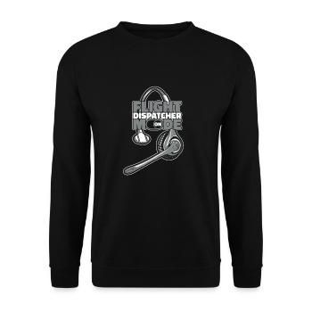 Centre d’opérations du centre de contrôle des appels d’urgence - Sweat-shirt Unisexe - noir - Devant - Alina (178cm) & Michal (187cm)
