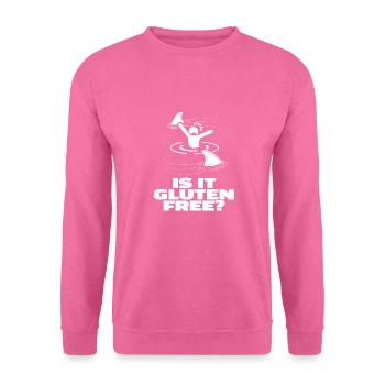 Plaisir sans gluten - Sweat-shirt Unisexe - rose - Devant