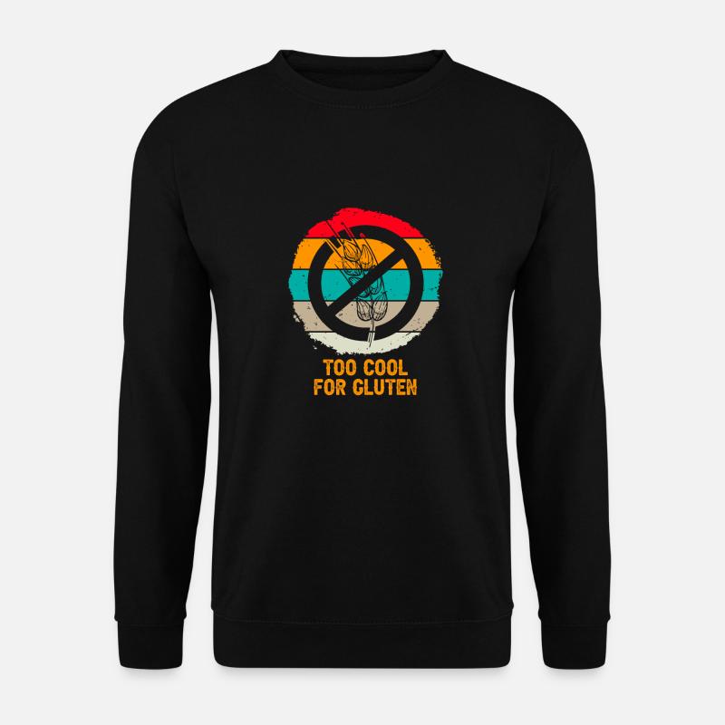 Glutenfrei - Unisex Pullover - Schwarz