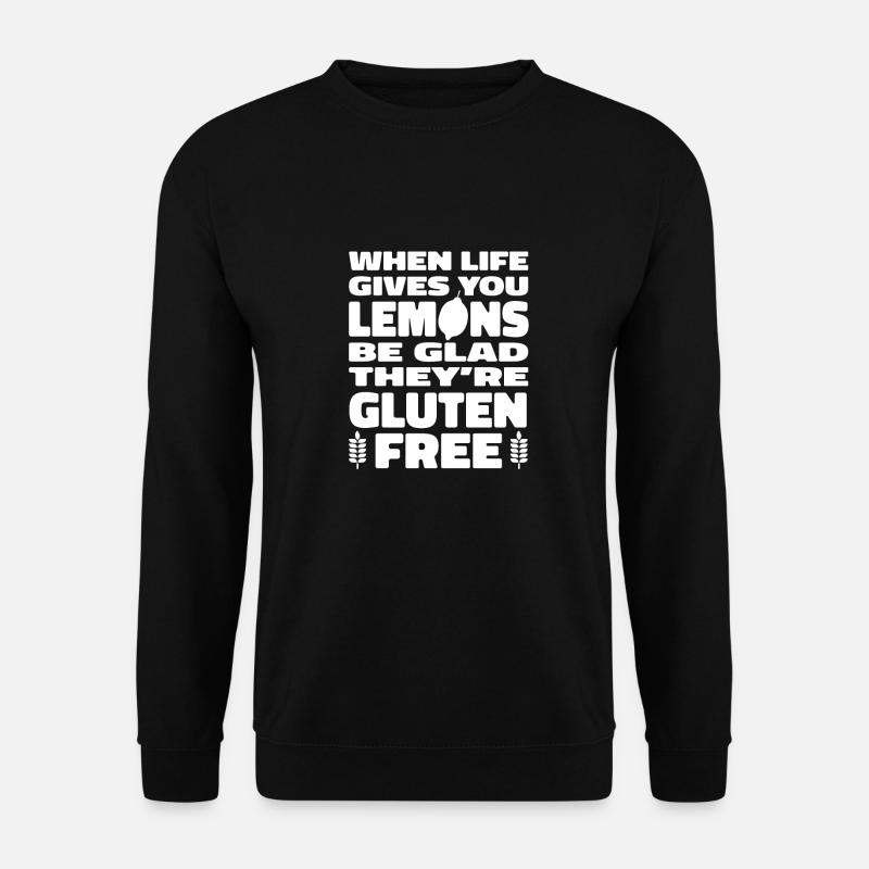 Glutenfrei Witzig - Unisex Pullover - Schwarz