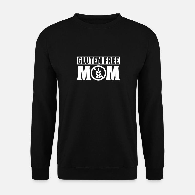 Glutenfrei Mutter - Unisex Pullover - Schwarz