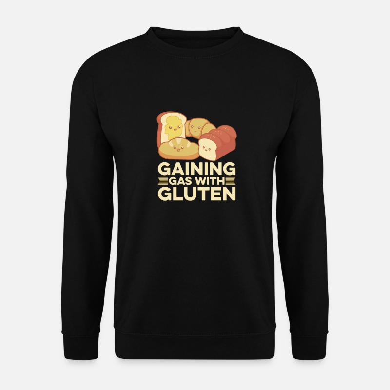 Glutenfrei Lustig - Unisex Pullover - Schwarz