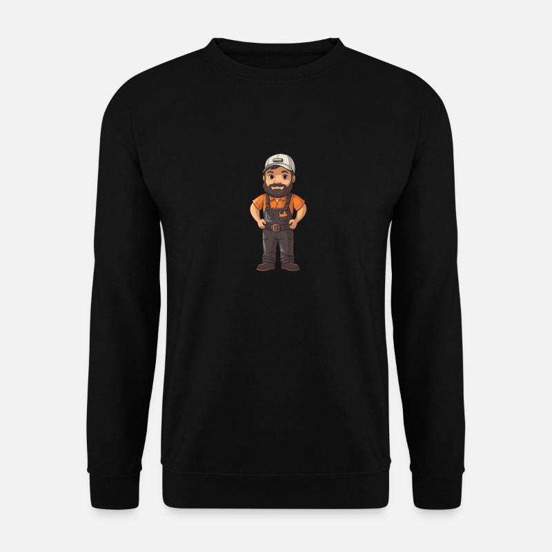 Lagerist Lagerarbeiter - Unisex Pullover - Schwarz