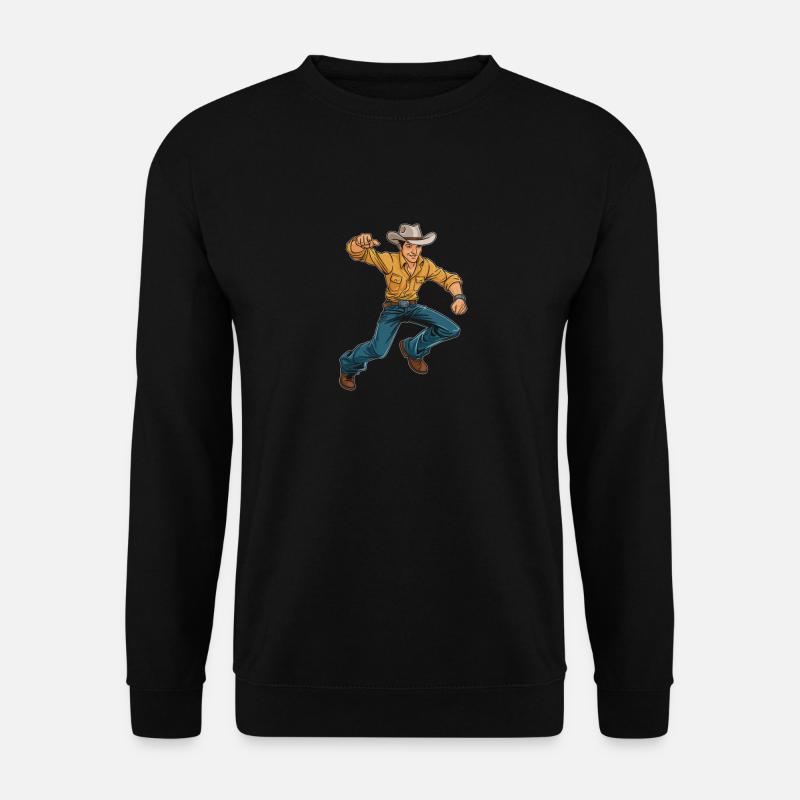 Line Dance - Unisex Pullover - Schwarz
