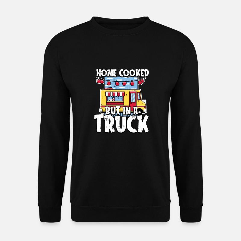 Cuisine de rue drôle - Sweat-shirt Unisexe - noir