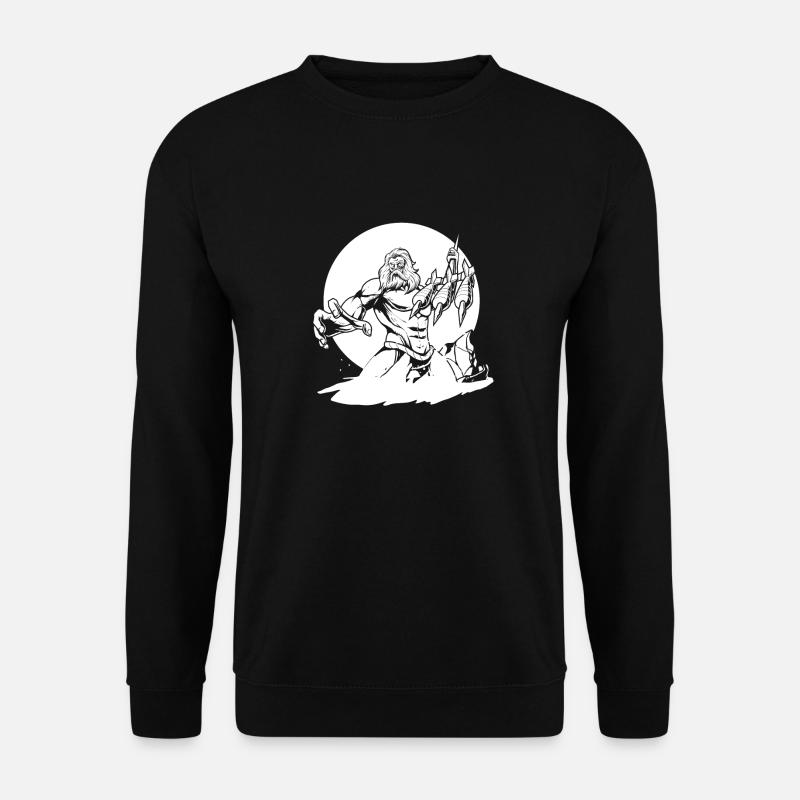 Joueur de fléchettes - Sweat-shirt Unisexe - noir