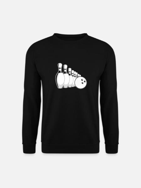 Bowling Bowlen Bowler - Sweat-shirt Unisexe - noir