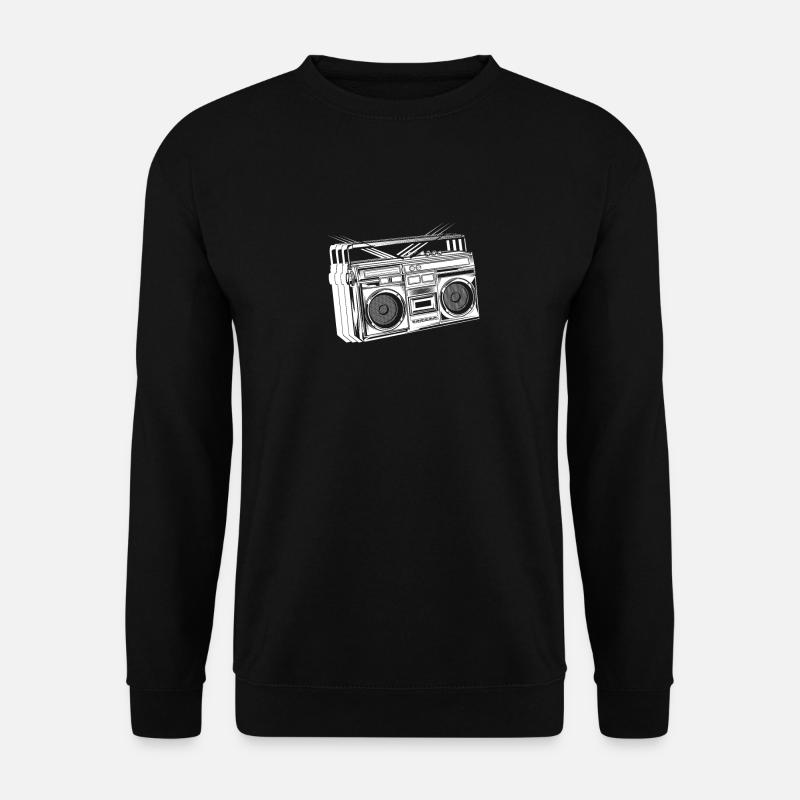 Ghettoblaster - Unisex Pullover - Schwarz