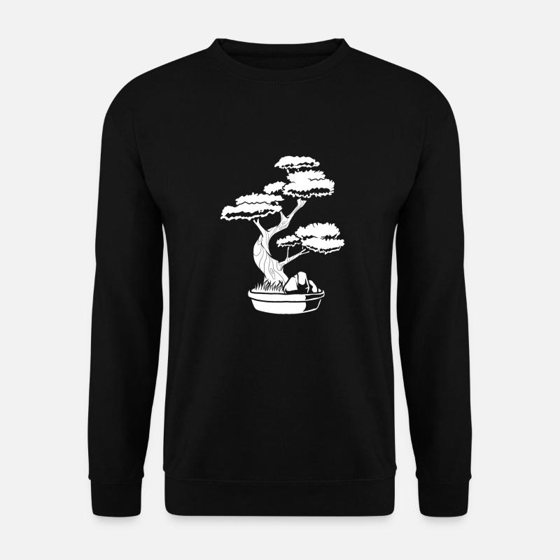 Bonsai Tree - Unisex Sweatshirt - black