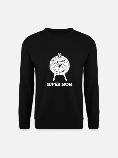 Muttertag Superheld - Unisex Pullover - Schwarz