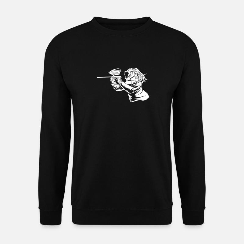 Paintball (Paintball) - Sweat-shirt Unisexe - noir