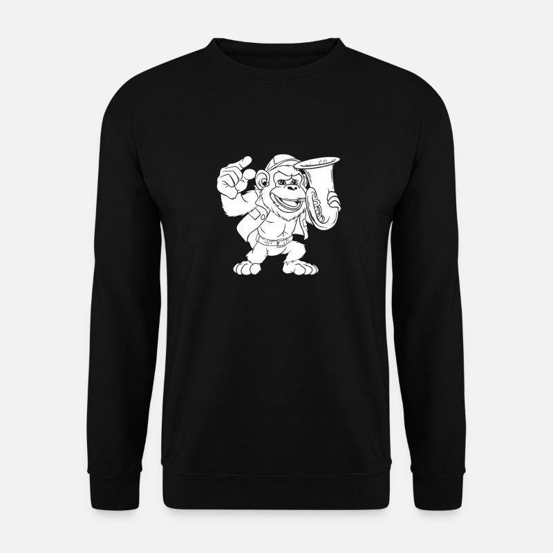 Fanfare Train Tuba - Sweat-shirt Unisexe - noir