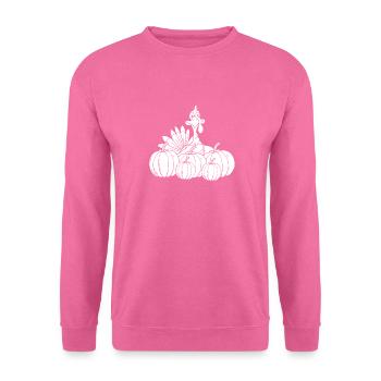 Thanksgiving Kürbis - Unisex Pullover - Pink - Vorne