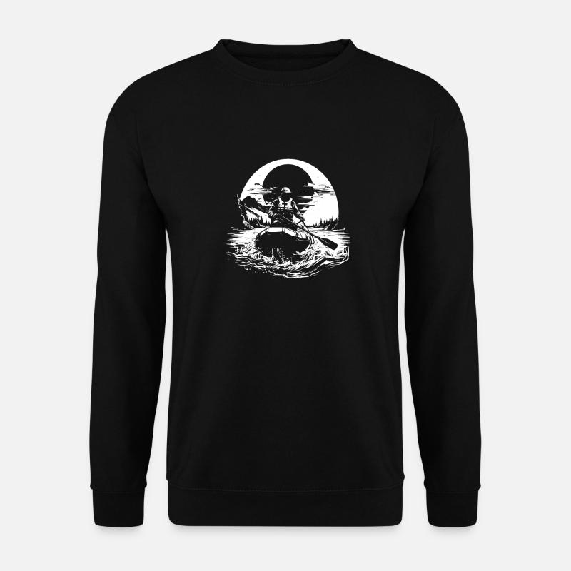Rafting - Unisex Pullover - Schwarz