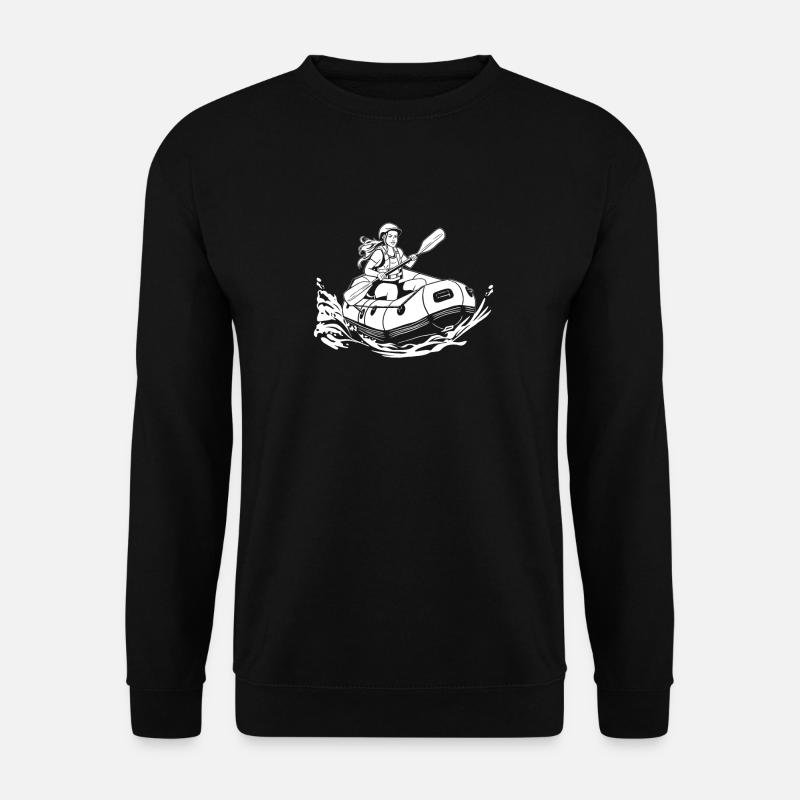 Rafting - Unisex Sweatshirt - black