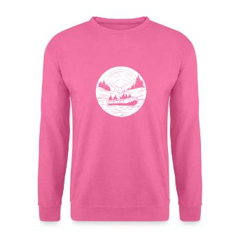 rafting - Unisex Sweatshirt - pink - Front