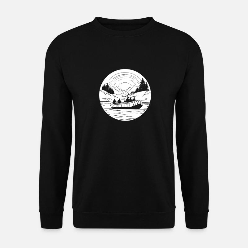 rafting - Unisex Sweatshirt - black