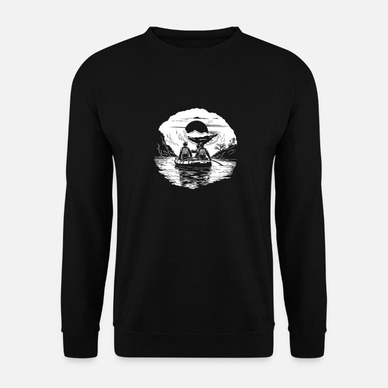 rafting - Unisex Sweatshirt - black