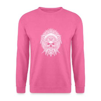 Indigenous Skull Skull - Unisex Sweatshirt - pink - Front