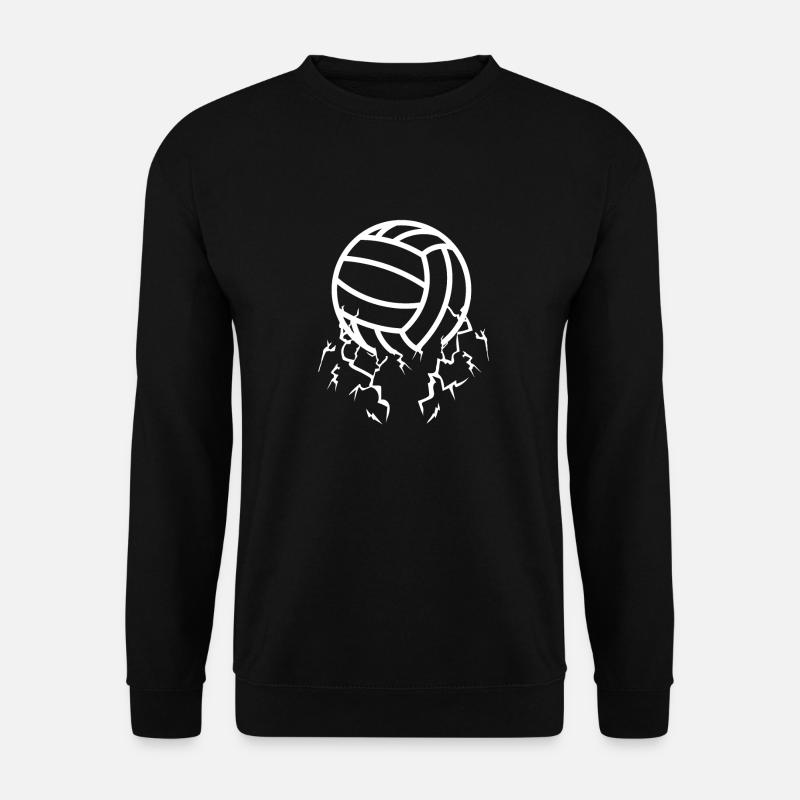 Volleyball Volleyballer - Unisex Pullover - Schwarz