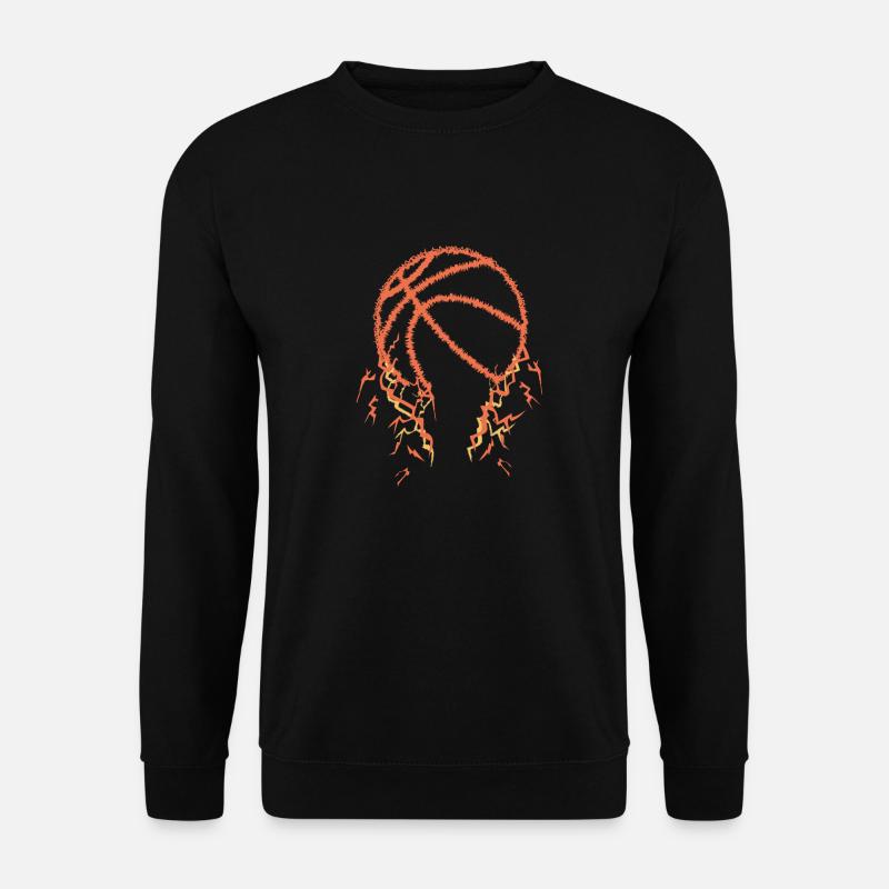 Basketball Basketballer - Unisex Pullover - Schwarz