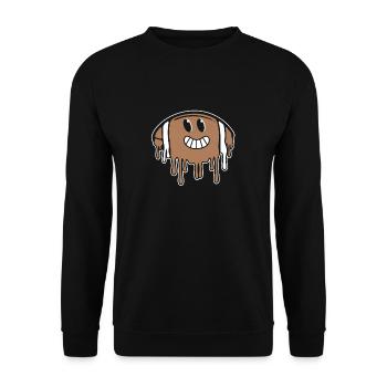 American Football - Unisex Pullover - Schwarz - Vorne - Alina (178cm) & Michal (187cm)