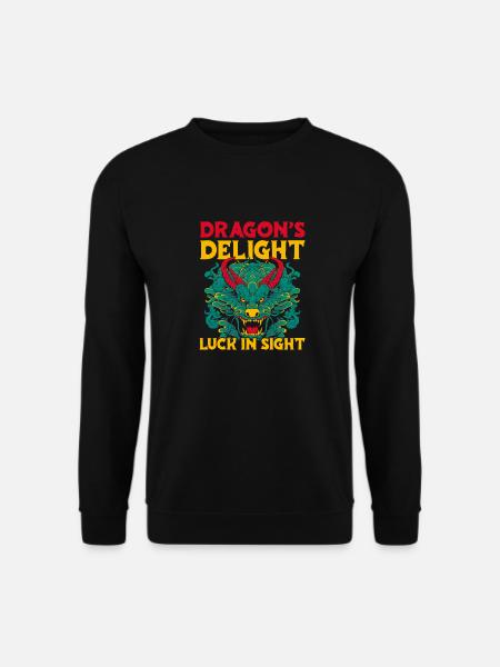 Année du Dragon 2024 - Sweat-shirt Unisexe - noir