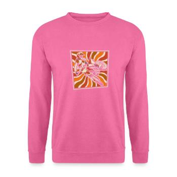 Mx Motocross Dirt Bike - Unisex Pullover - Pink - Vorne