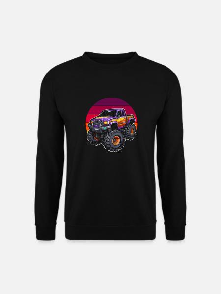 Monster Truck - Unisex Sweatshirt - black