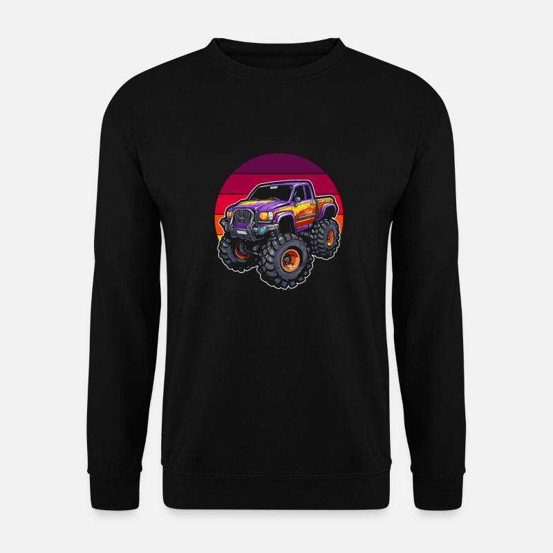Monster Truck - Unisex Pullover - Schwarz