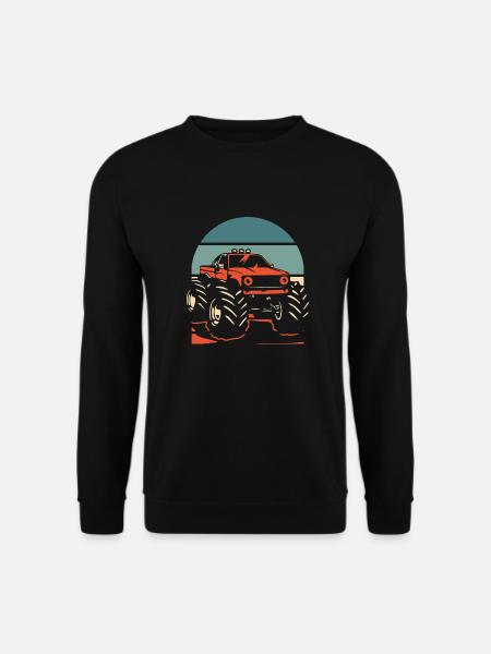 Monster Truck - Unisex Sweatshirt - black