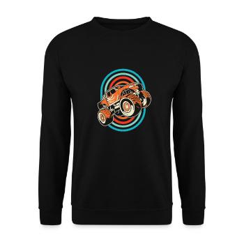 Monster Truck - Sweat-shirt Unisexe - noir - Devant - Alina (178cm) & Michal (187cm)