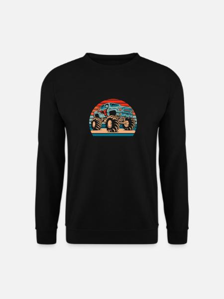 Monster Truck - Unisex Sweatshirt - black