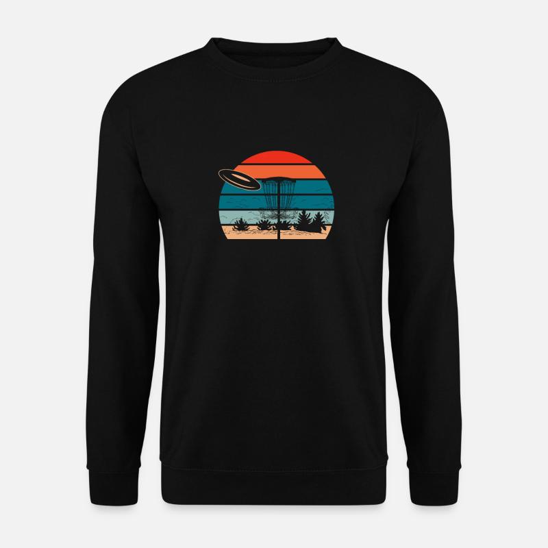 Frisbee Golf Disc Golf - Unisex Pullover - Schwarz