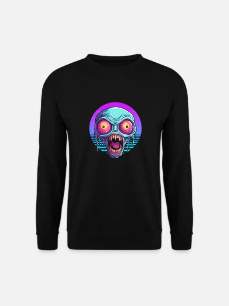 Alien Außerirdischer - Sweat-shirt Unisexe - noir