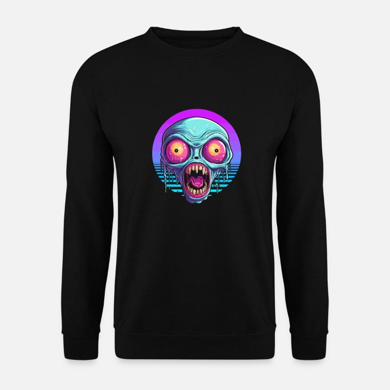 Alien Außerirdischer - Unisex Pullover - Schwarz