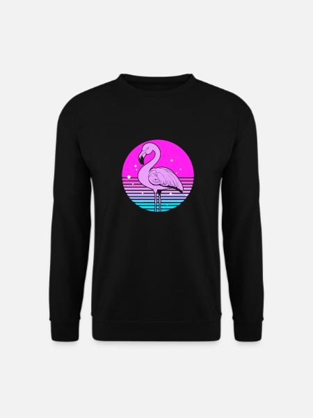 Flamant - Sweat-shirt Unisexe - noir