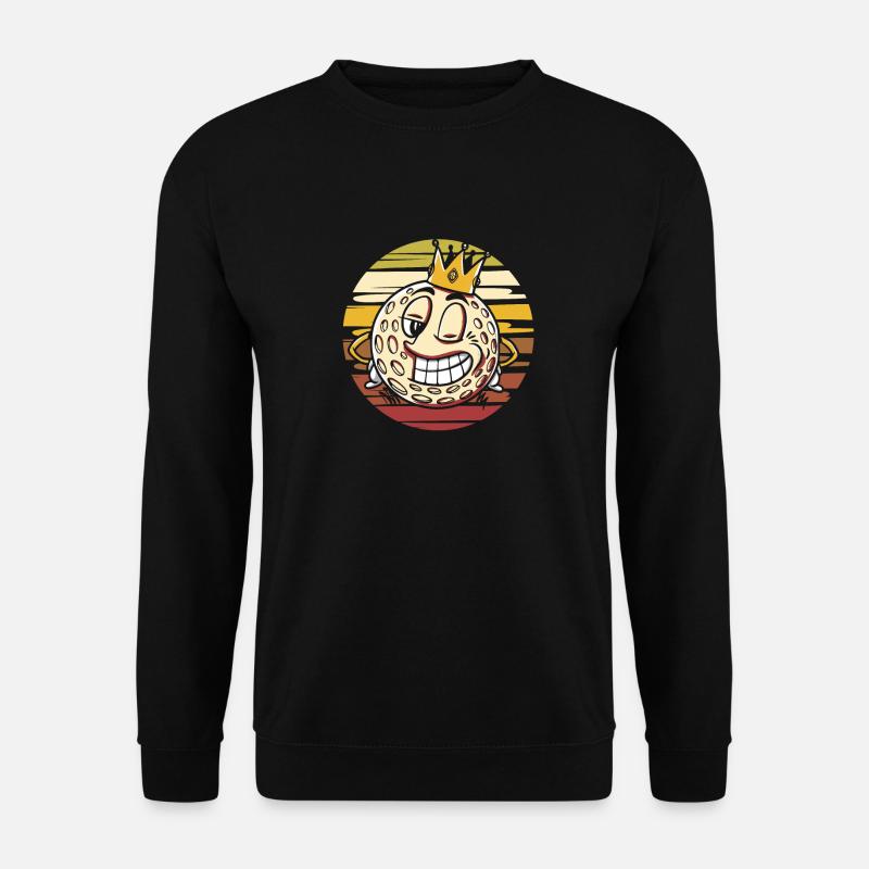Golf Golfer Golfen - Unisex Pullover - Schwarz
