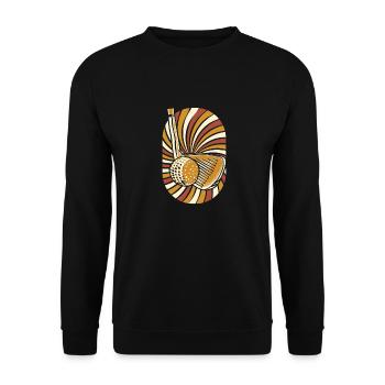 Golf Golfer Golfen - Unisex Pullover - Schwarz - Vorne - Alina (178cm) & Michal (187cm)