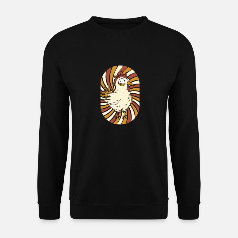 Chicken Hen - Unisex Sweatshirt - black