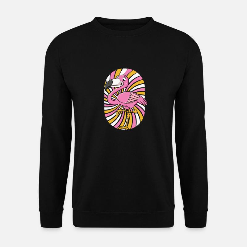 Flamingo - Unisex Sweatshirt - black