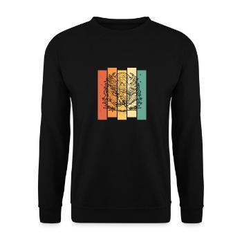 Jahr Des Drachen 2024 - Unisex Pullover - Schwarz - Vorne - Alina (178cm) & Michal (187cm)