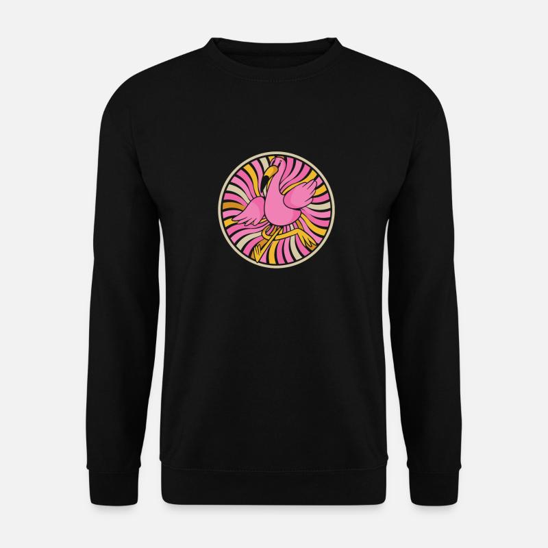 Flamingo - Unisex Sweatshirt - black